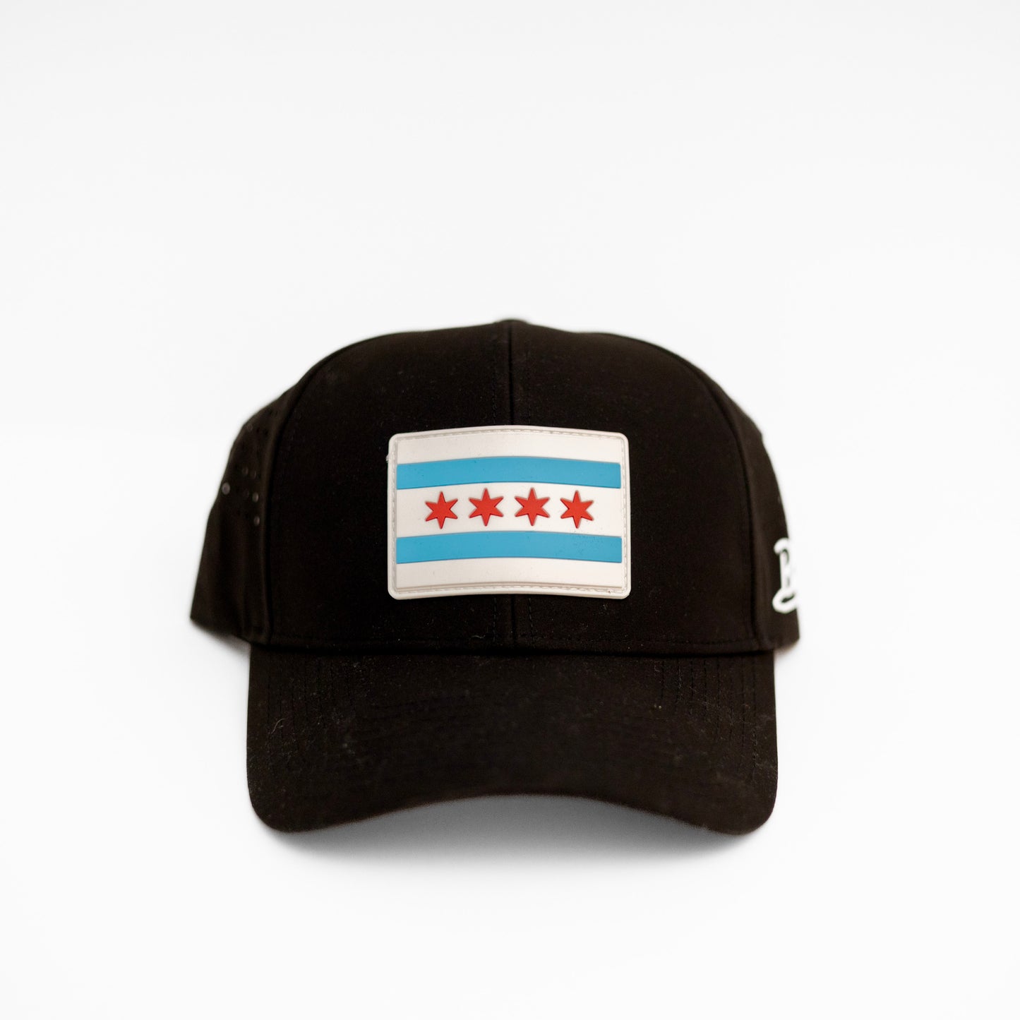 Windy City Snapback Cap - Black
