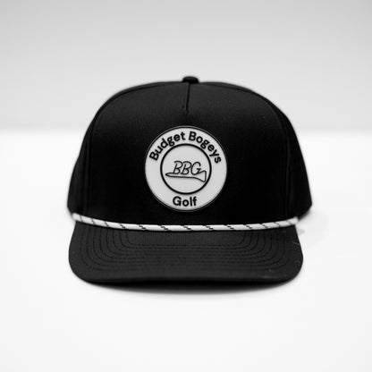 Mulligan Rope Cap - Black