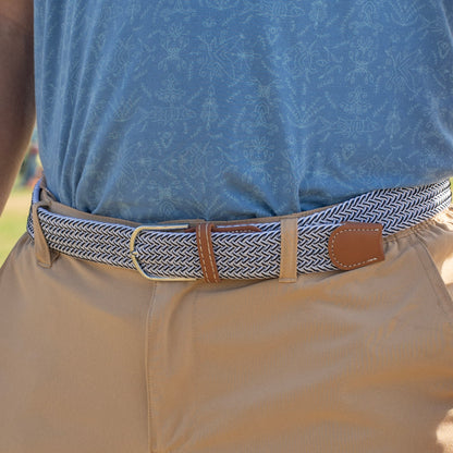 The Clubhouse Belt - White & Black