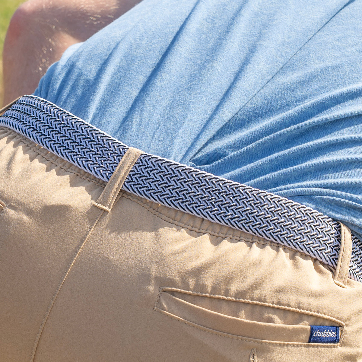 The Clubhouse Belt - White & Black