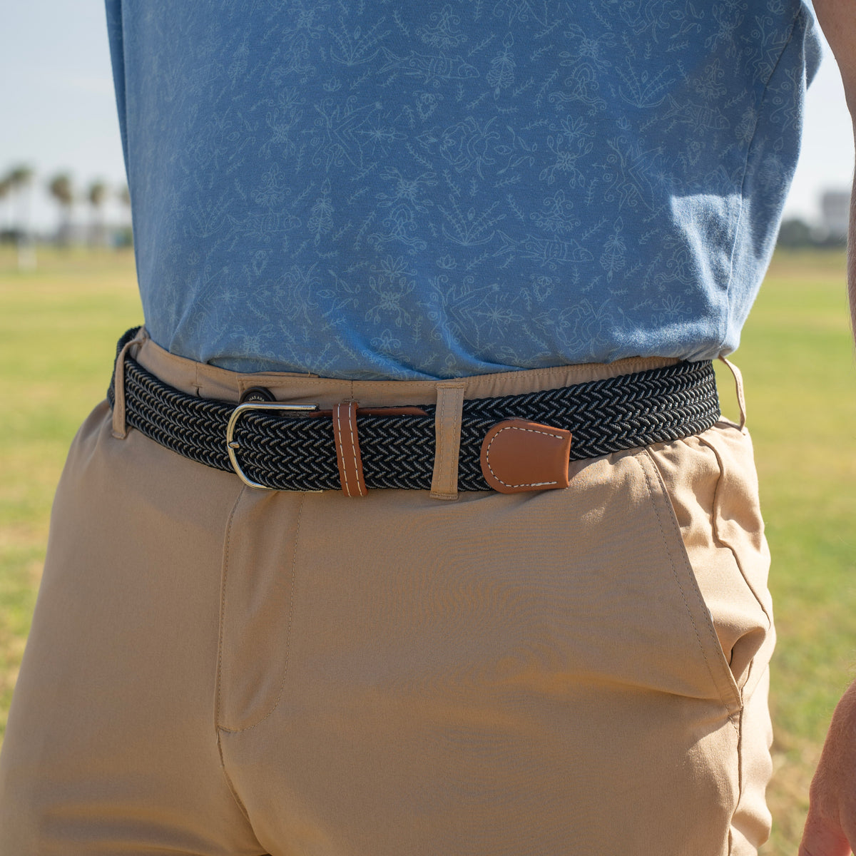 The Clubhouse Belt - Black & White