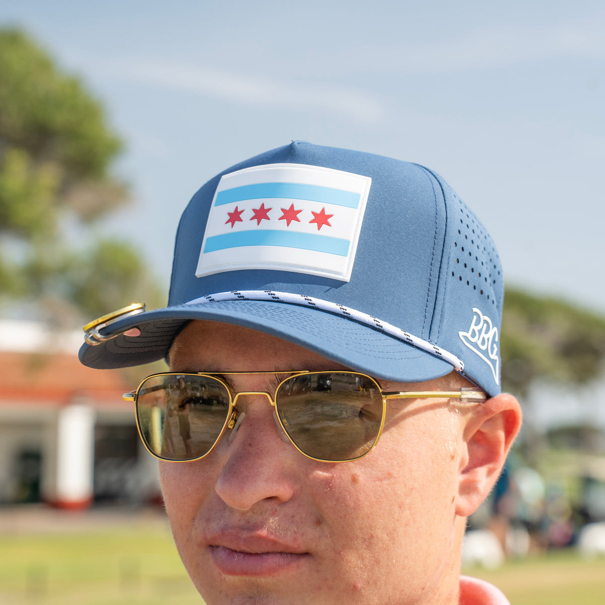 Windy City Rope Cap - Navy