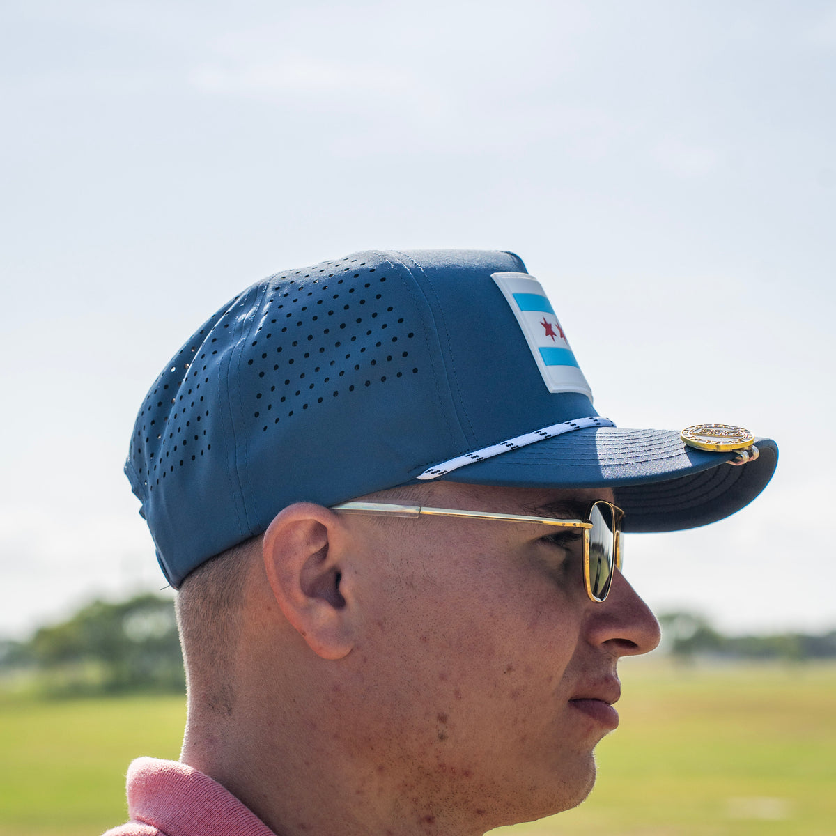 Windy City Rope Cap - Navy