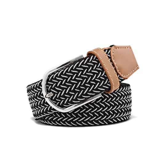 The Clubhouse Belt - Black & White