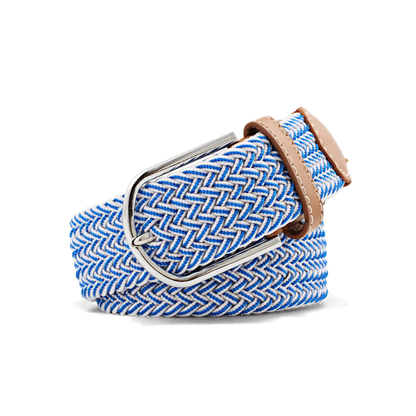 The Clubhouse Belt - Blue & White