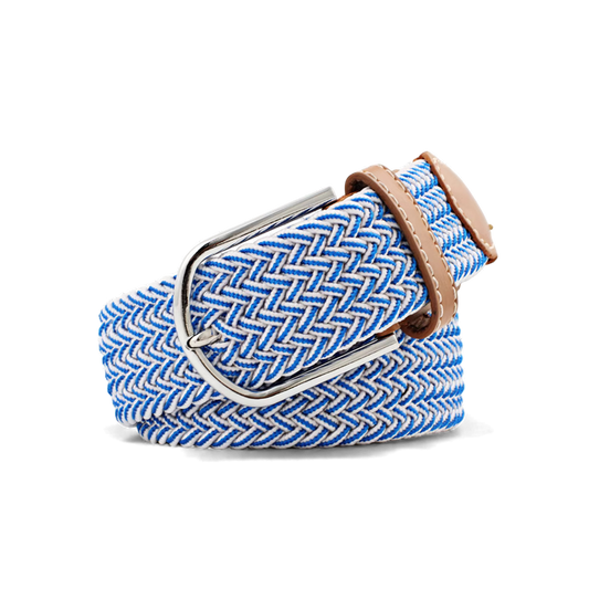 The Clubhouse Belt - Blue & White