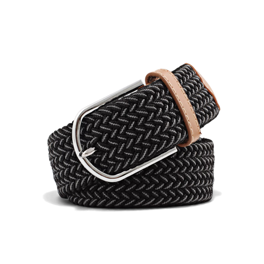 The Clubhouse Belt - Black & Grey