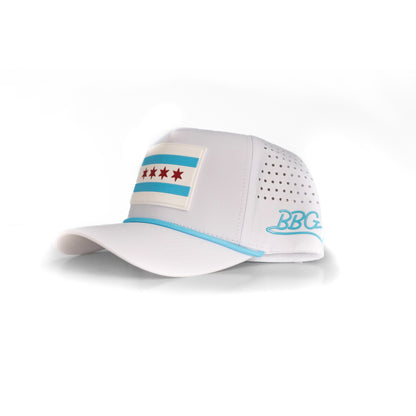 Windy City Rope Cap - White