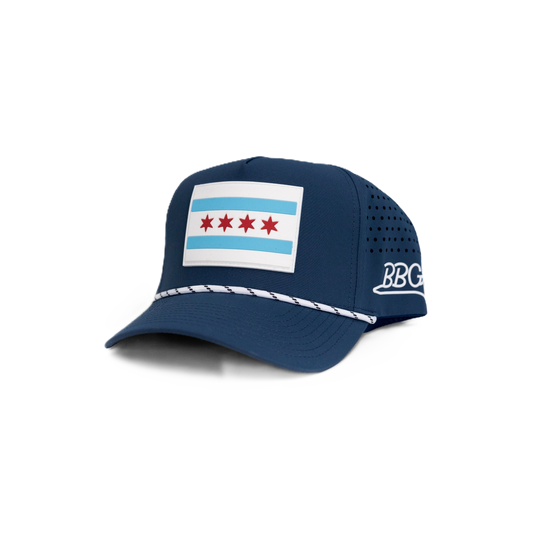 Windy City Rope Cap - Navy
