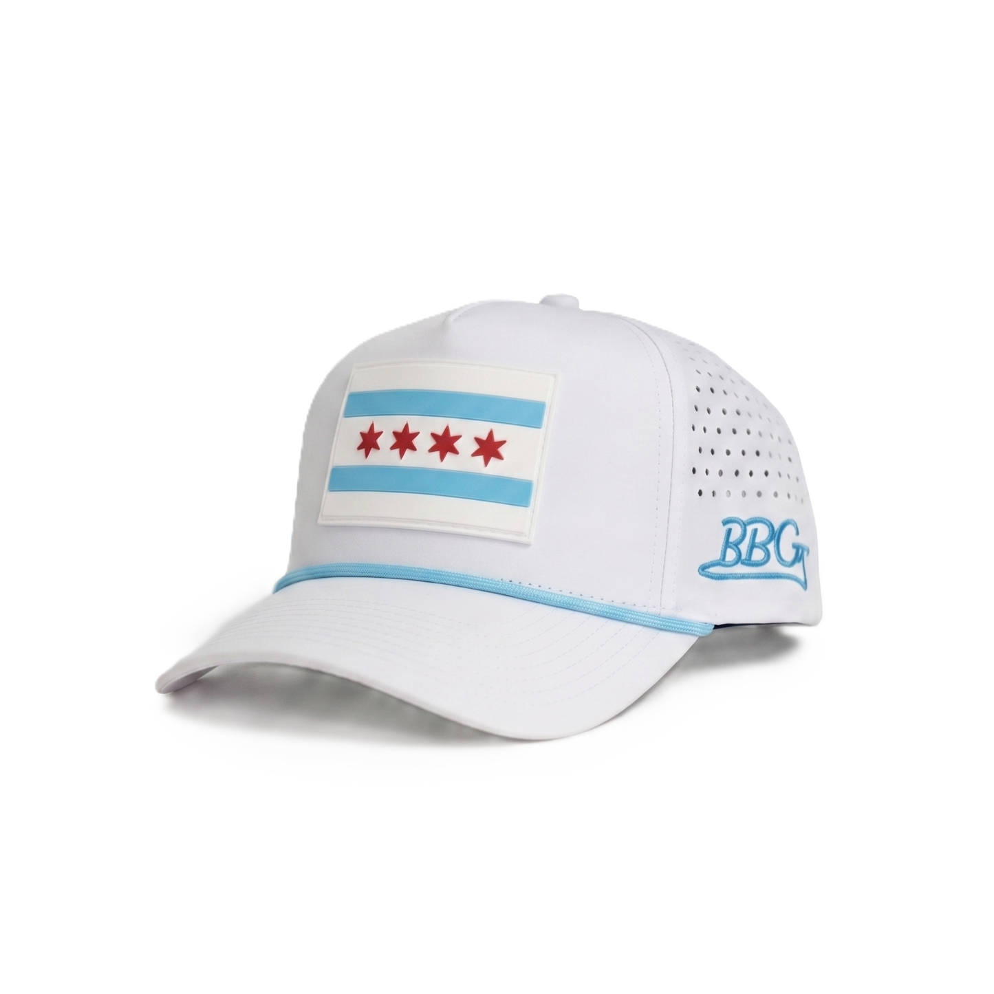 Windy City Rope Cap - White
