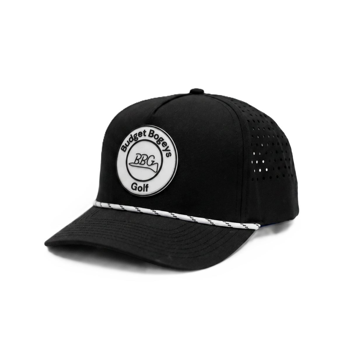 Multigan Cap Mulligan Rope Cap - Black – Budget Bogeys Golf
