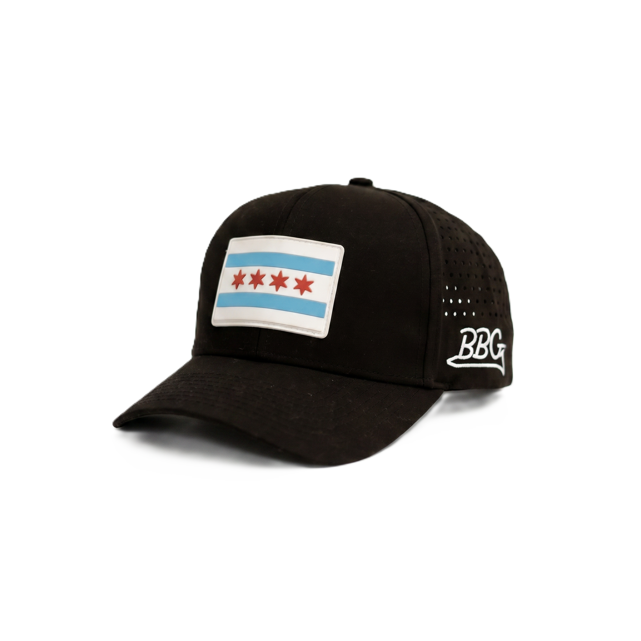 Windy City Snapback Cap - Black